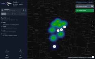 App de reportes ciudadanos con mapa interactivo de incidencias